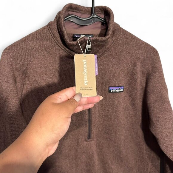 Patagonia Better Sweater 1/4 Zip Dusky Brown - Picture 3 of 6